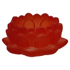 Clearance Teelichthalter Lotus, Orange, 9 X 4.3 Cm Windlichter & Laternen|Kerzen & Kerzenständer