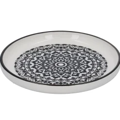 Teller China, Orient, Schw/wss, 16.5 Cm Küche