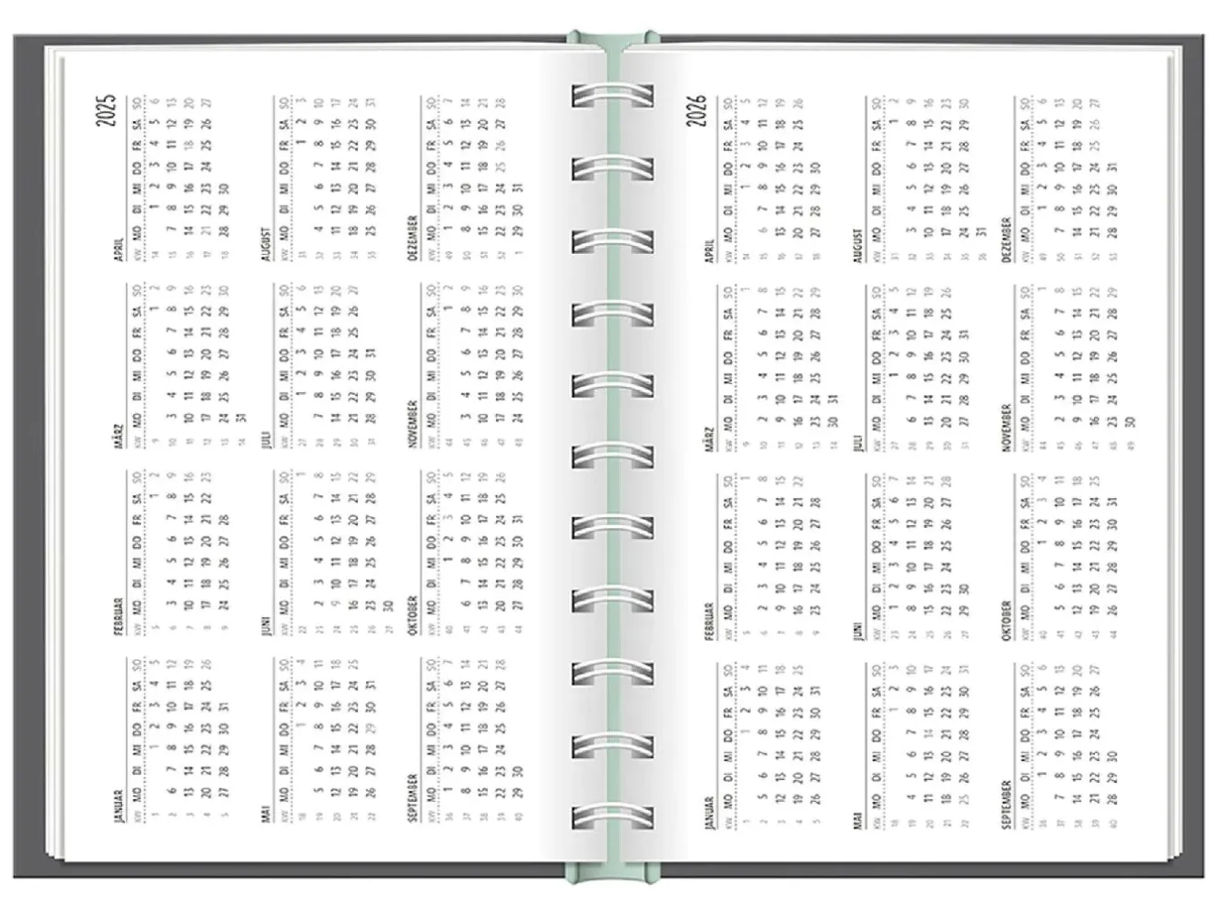 Outlet Terminplaner 2025, Nimm Dir Zeit Kalender & Planer|Weihnachtsgeschenke