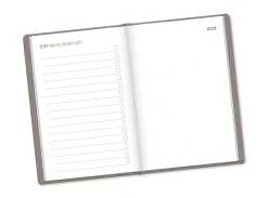 Online Terminplaner Lederlook, 2025, Taupe Kalender & Planer|Weihnachtsgeschenke