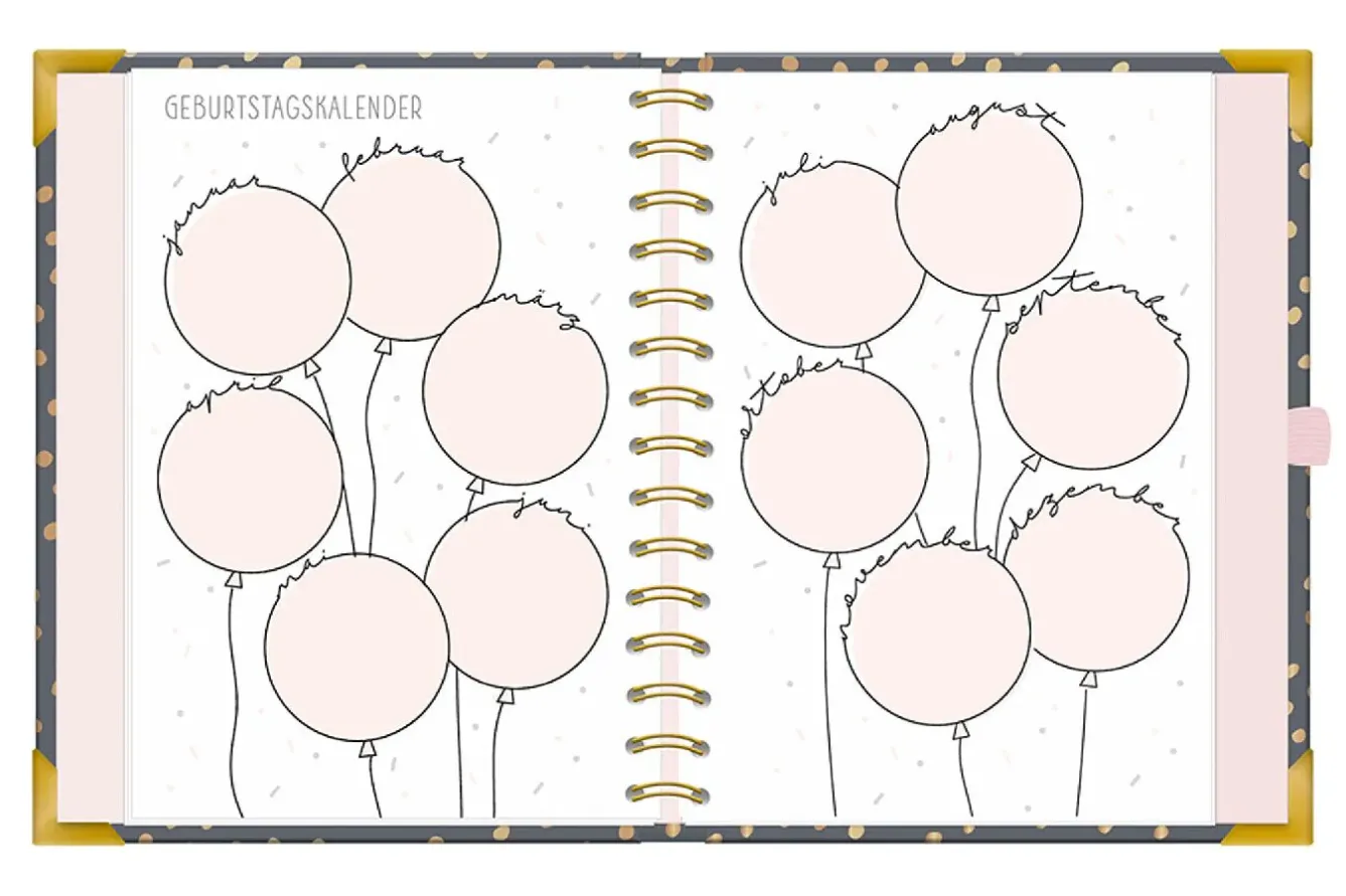 Discount Terminplaner Premium 2025, Dunkelgrau Kalender & Planer|Weihnachtsgeschenke