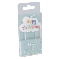 Tortenkerze Geburtstag, Bunt Geburtstag