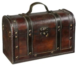 Discount Truhe Nostalgie, 33 X 21 Cm Hochzeitsgeschenke|Raumdeko Hochzeit