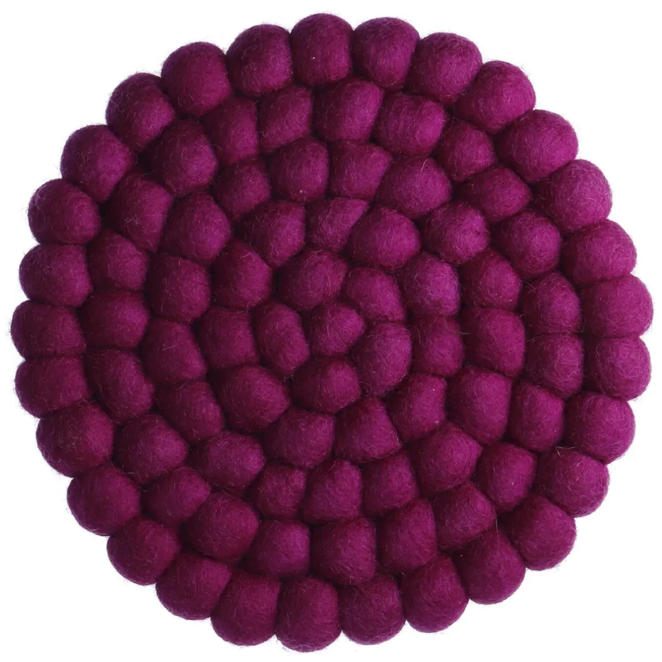 Clearance Untersetzer Filzkugeln, Lila, 20 Cm Küche|Tischdeko