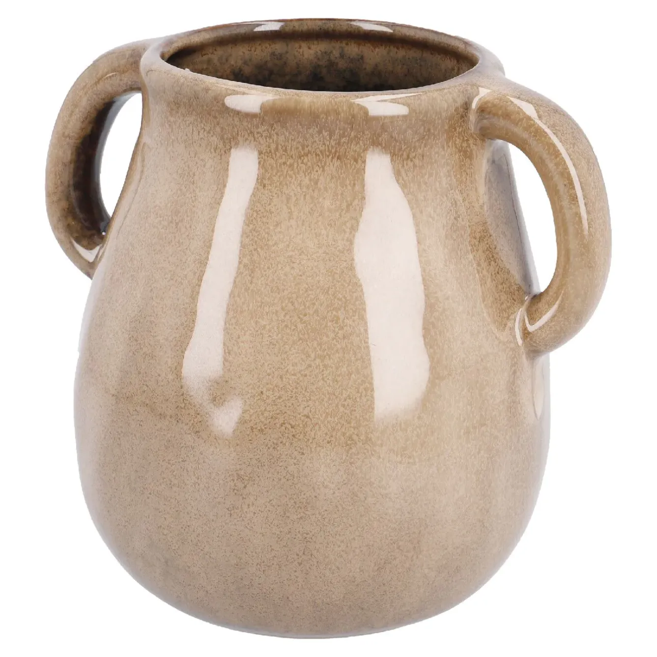 Hot Vase Krug Mit Griffen, Creme, 14.5 Cm Vasen & Kunstblumen|Herbstdeko