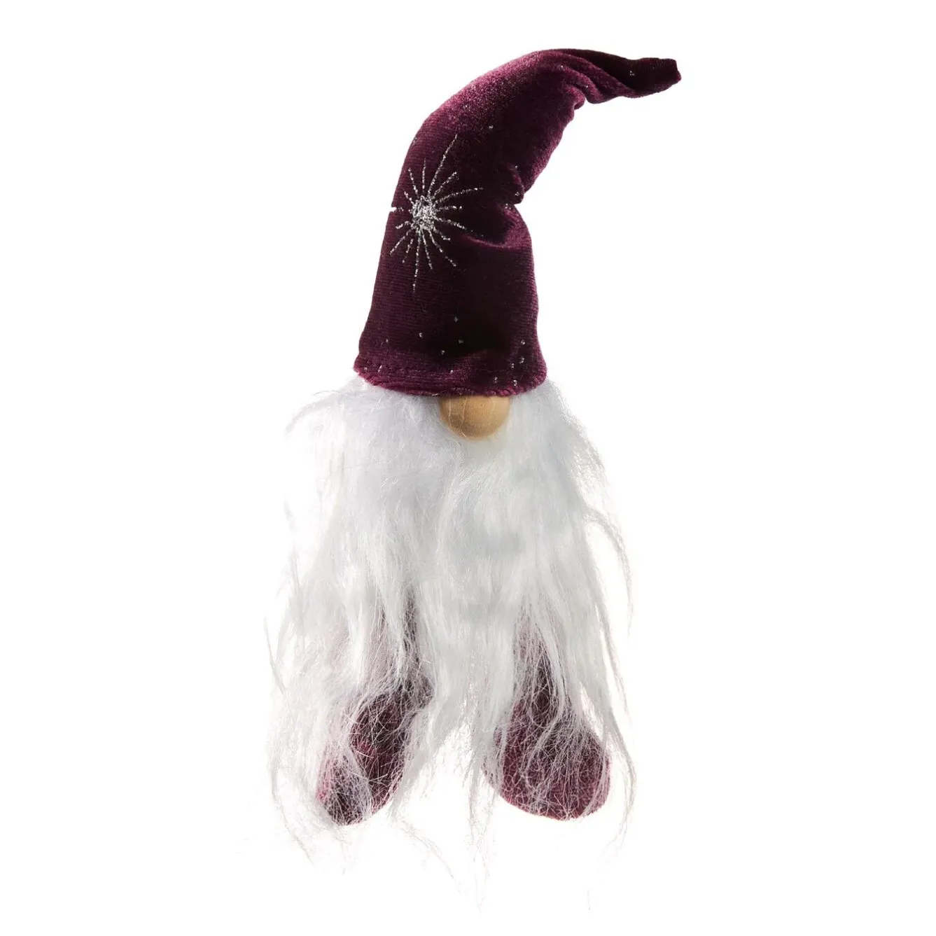Clearance Wichtel Glitter, Dunkelpink, 21 Cm Weihnachtsdeko