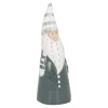 Clearance Wichtel Streifenmütze, Grün, 14 Cm Figuren|Weihnachtsdeko