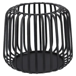 Online Windlicht Metall, Schwarz, 15 X 12.5 Cm Windlichter & Laternen